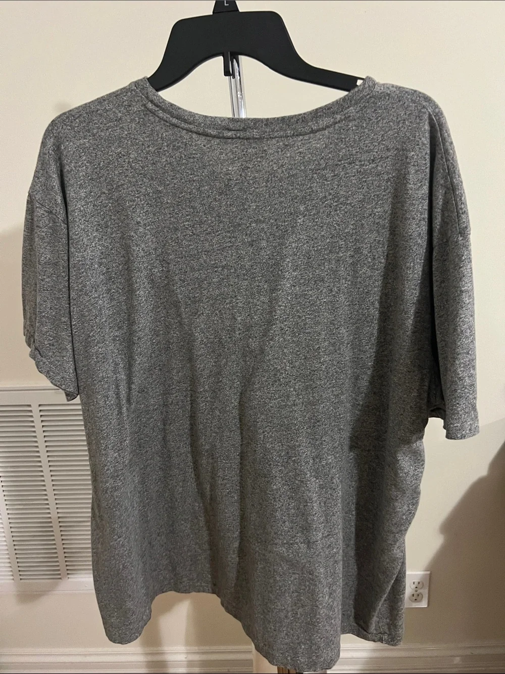 Polo by Ralph Lauren Heather Gray V-Neck Tee
